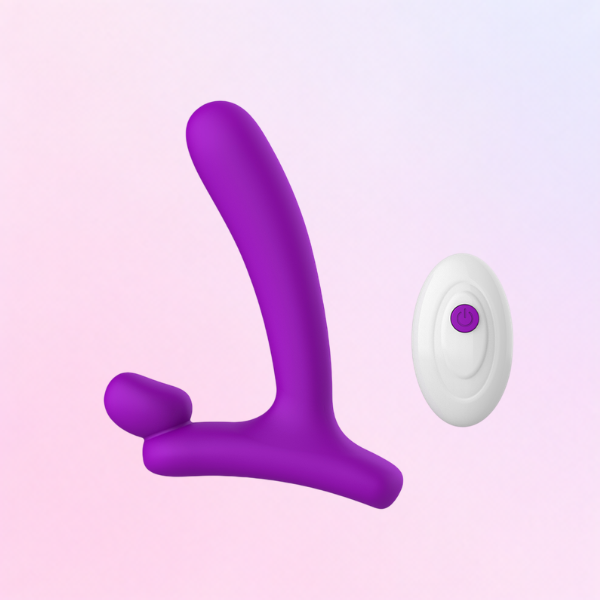 HORNY Dual Stimulation Double Power Rechrageable G-Spot Vibrator