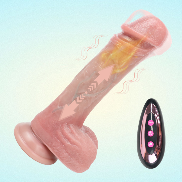 Gabriel Thrusting Remote Rechargeable Dildo Vibrator
