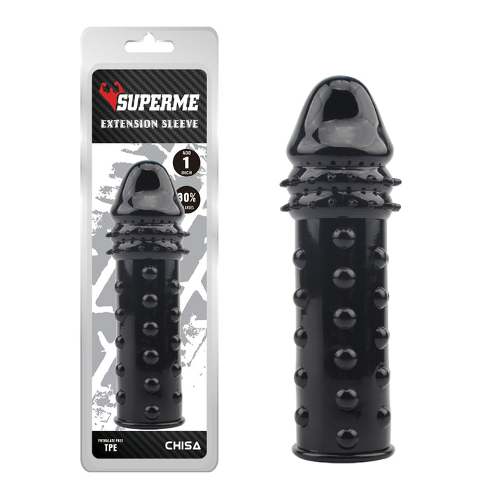 Extra Texture stretchy Sleeve-Black