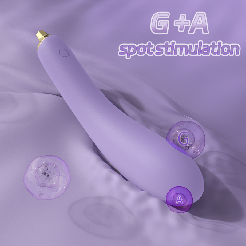Eggplant Travel Freindly Rechargeable Vibrator