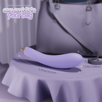 Eggplant Travel Freindly Rechargeable Vibrator