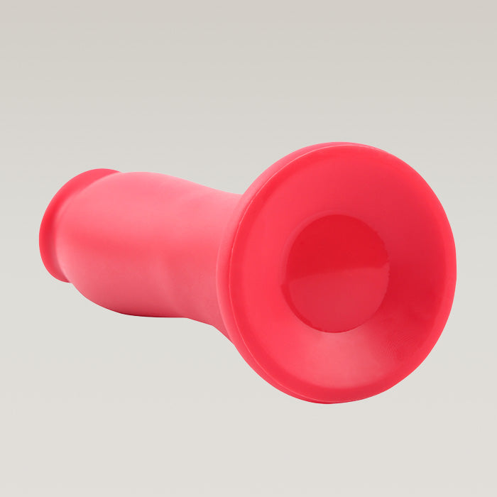 Real Burst Red Monster Dildo Vibrator 7.2 Inch