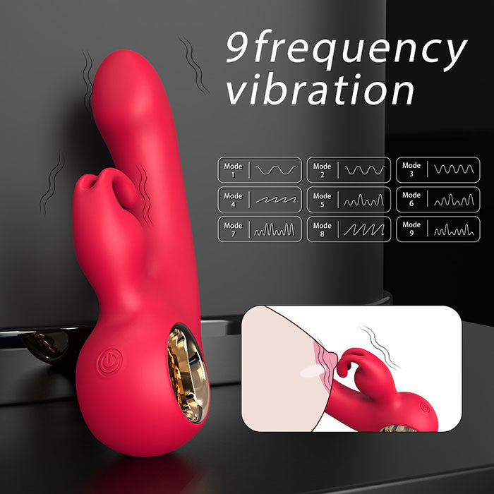 FINGER RABBIT Waving Rabbit Vibrator 6 Inch