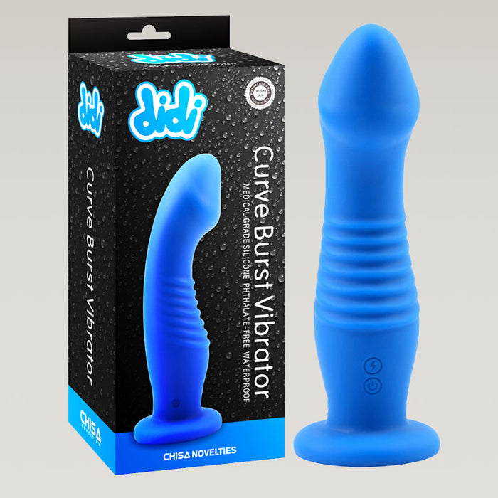 CURVE BURST Super Power G-Spot Vibrator 7 Inch