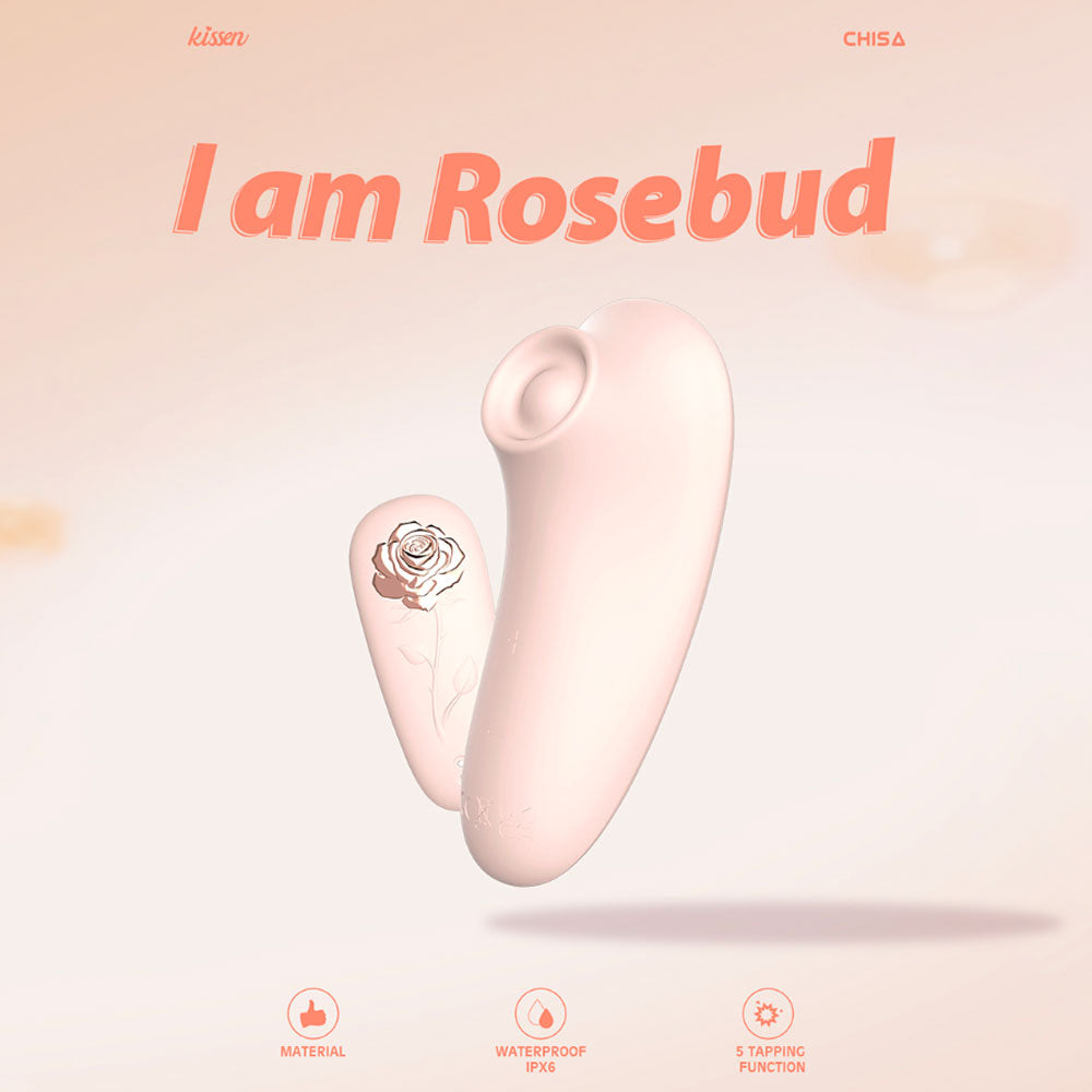 ROSEBUD Baby Pink Rechargeable Clitoral Suction Vibrator
