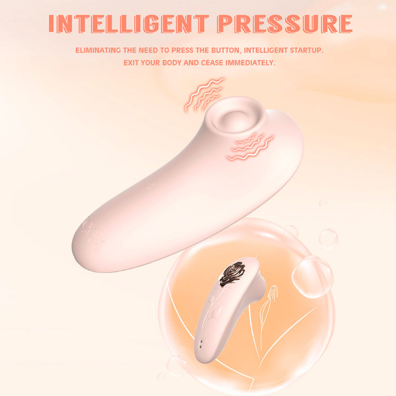 ROSEBUD Baby Pink Rechargeable Clitoral Suction Vibrator