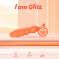 GLITZ Dual Power Rechargeable Thrusting Vibrator 9 Patterns