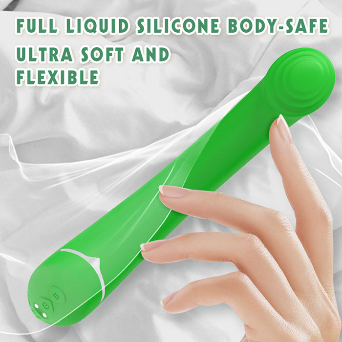 Popple Beginner Friendly Rechrageble Vibrator 7.7 Inch
