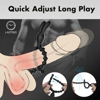 BUNNY Adjustable Silicoone Cock Ring