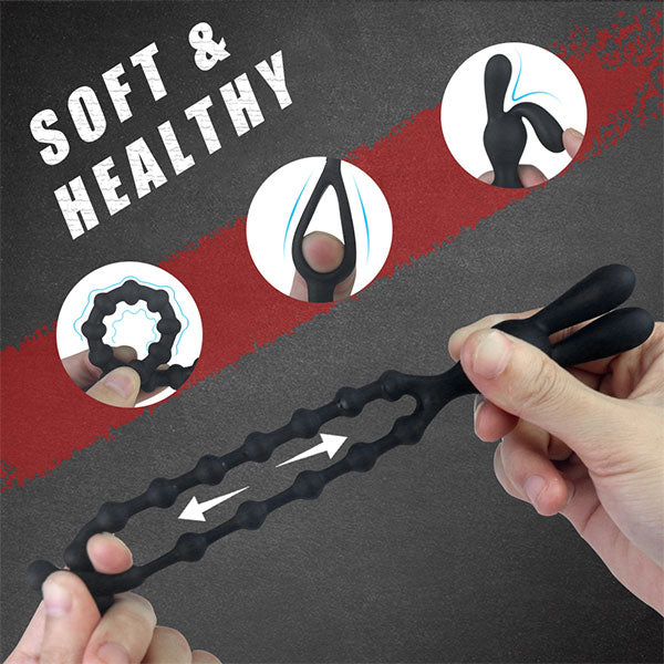 BUNNY Adjustable Silicoone Cock Ring