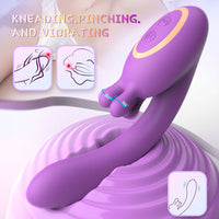 VIKTOR 3 in 1 G Spot & Clitoral Massage Vibrator 7.6 Inch