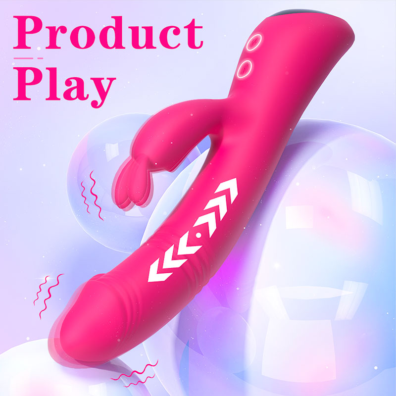 RANDY LED Thrusting Rabbit Vibrator 8.5 Inch