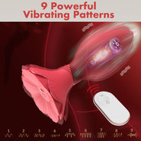 MORNING GLORY Remote Control Rechargeable Vibrating Silicone Butt Plug