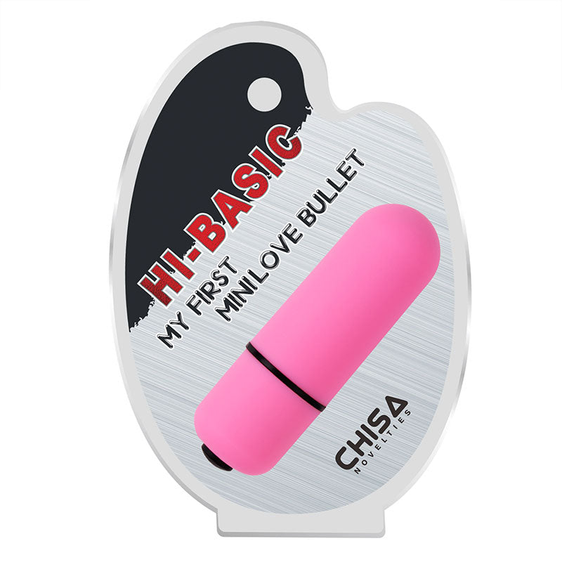 MY FIRST Pink Mini Love Bullet Vibrator Battery 7 Speeds