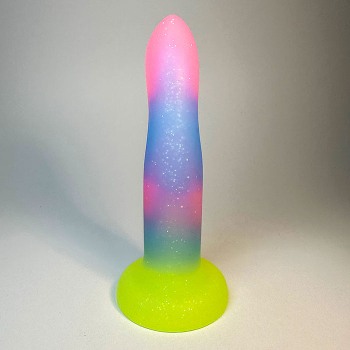 STAR DUST Liquid Silicone Jelly Dildo 7 Inch