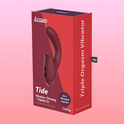 TIDE Rechargeable Waving Vibrator 7 Inch
