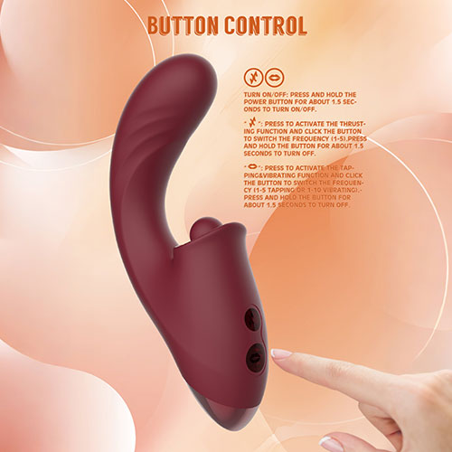 TIDE Rechargeable Waving Vibrator 7 Inch