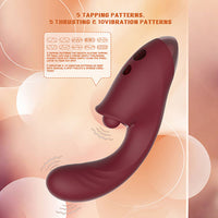 TIDE Rechargeable Waving Vibrator 7 Inch