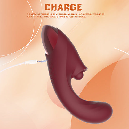 TIDE Rechargeable Waving Vibrator 7 Inch