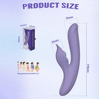 CAPTIVE Thrusting & Tapping Rechrgeable Vibrator 9.2 Inch