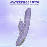 CAPTIVE Thrusting & Tapping Rechrgeable Vibrator 9.2 Inch