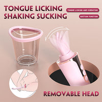 SABRINA Vibrating Pussy Pump and Tongue Vibrator