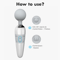 Swand Super Size Super Power Magic Massage Vibrator