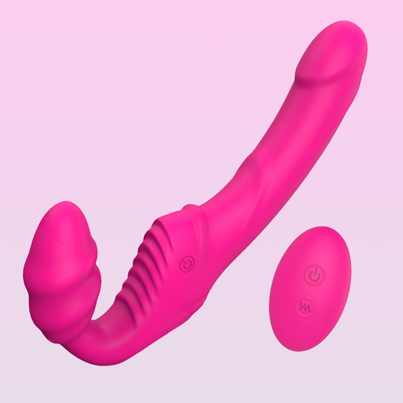 NANA 2 Way Remote Control Strapless Strap-On Vibrator