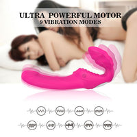NANA 2 Way Remote Control Strapless Strap-On Vibrator