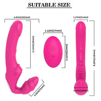 NANA 2 Way Remote Control Strapless Strap-On Vibrator