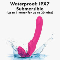 NANA 2 Way Remote Control Strapless Strap-On Vibrator