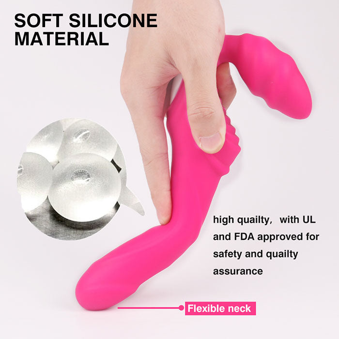 NANA 2 Way Remote Control Strapless Strap-On Vibrator