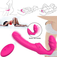 NANA 2 Way Remote Control Strapless Strap-On Vibrator