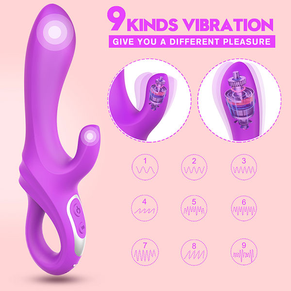 DAGGERS Dual Motor G-Spot Rabbit Vibrator