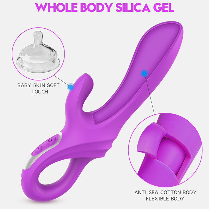 DAGGERS Dual Motor G-Spot Rabbit Vibrator