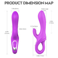 DAGGERS Dual Motor G-Spot Rabbit Vibrator
