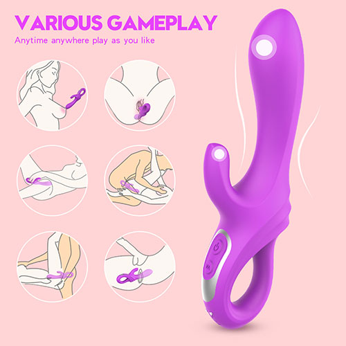 DAGGERS Dual Motor G-Spot Rabbit Vibrator