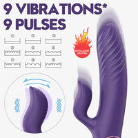 LIGHTER Purple Warming Rabbit Vibrator