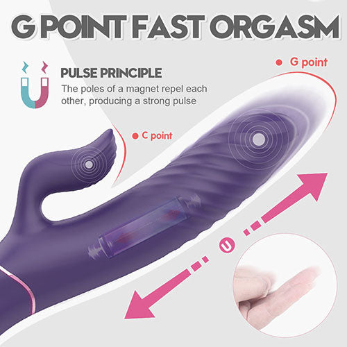 LIGHTER Purple Warming Rabbit Vibrator