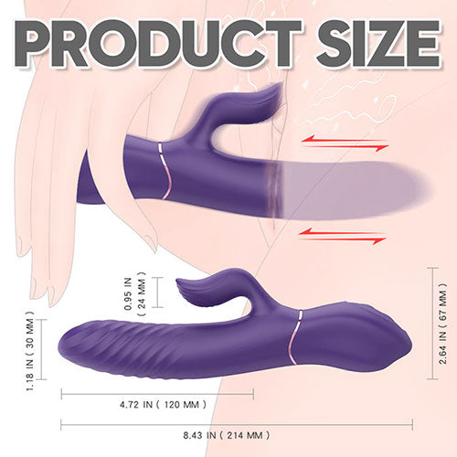 LIGHTER Purple Warming Rabbit Vibrator
