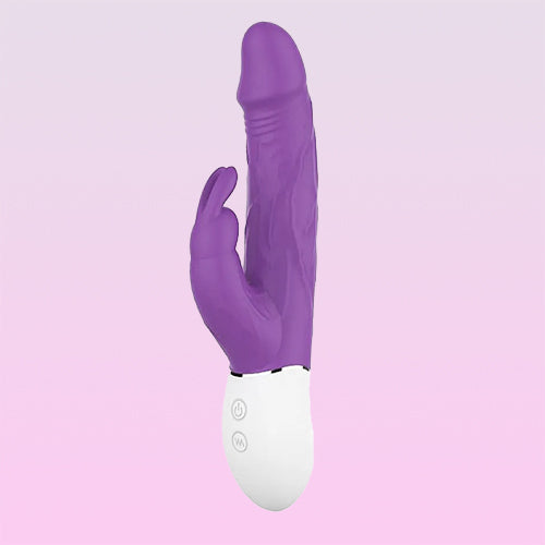 RADI Purple Real Feel Rabbit Vibrator 8.39 Inch