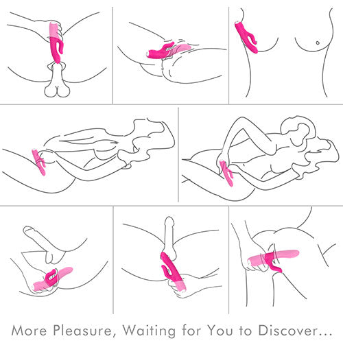 FRIEDA Pink Pulsing Rabbit Vibrator