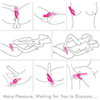FRIEDA Pink Pulsing Rabbit Vibrator