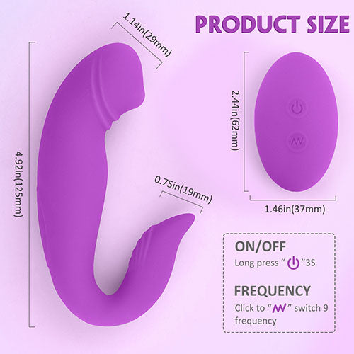 MANNY Remote Clitoral & Prostate Massage Vibrator