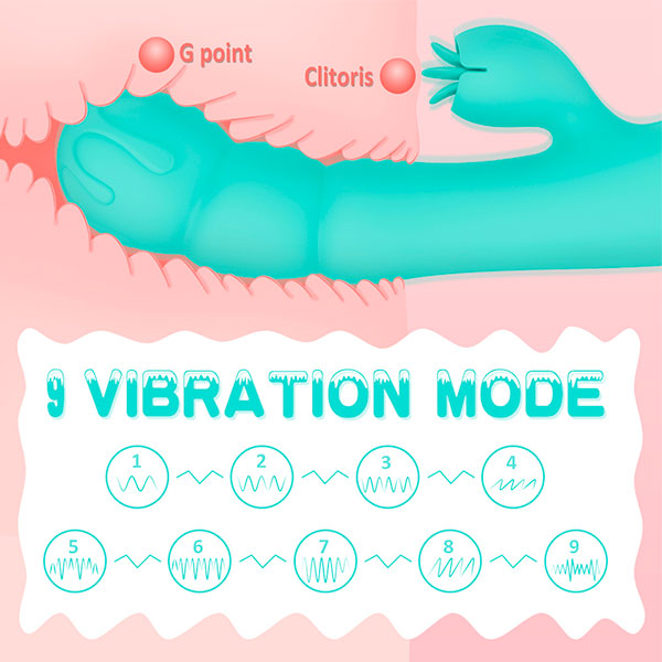 Frozen Licking Clitoral Vibrator