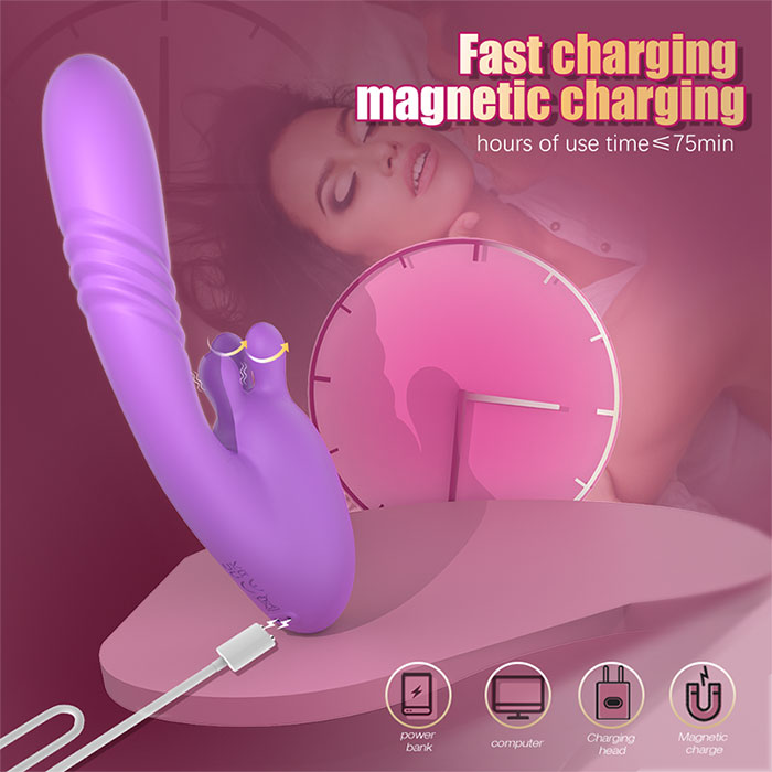 LAYLA Clitoral Massage Thrusting Vibrator