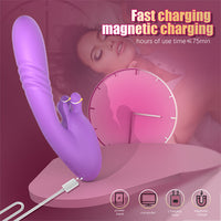 LAYLA Clitoral Massage Thrusting Vibrator