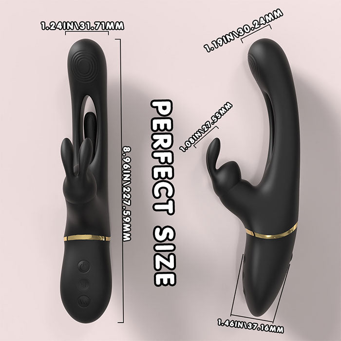 NIKO Rechargeable Knocking Rabbit Vibrator 7.6 inch