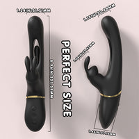 NIKO Rechargeable Knocking Rabbit Vibrator 7.6 inch