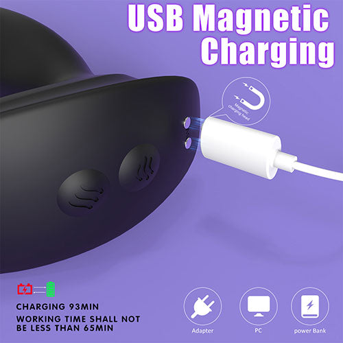 CHAC Remote Control Pulsing Prostate Vibrator
